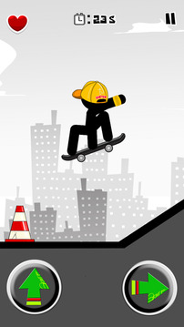 Stickman Skate 360 Epic City游戲截圖4