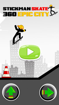 Stickman Skate 360 Epic City游戲截圖1