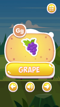 ABC Fruit Names Learning游戲截圖1