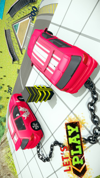 Chained Car Crash Beam Driving游戲截圖5