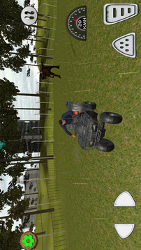ATV Quad Bike Dino Park Race游戲截圖3