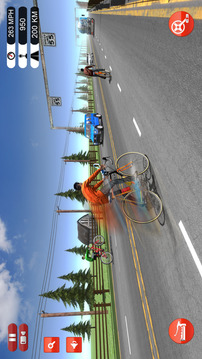 Bicycle City Rider Endless Highway Racer游戲截圖3