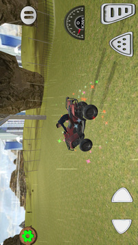 ATV Quad Bike Dino Park Race游戲截圖2