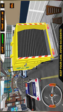 Modern City Garbage Dump Truck Driver 3D Simu游戲截圖5