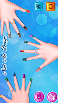 Nail Salon Girl Fashion Game游戲截圖2