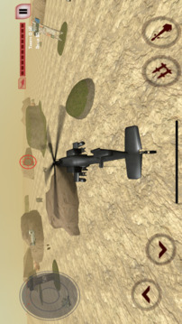 武裝直升機(jī)戰(zhàn)斗直升機(jī) 3D 空襲游戲截圖2