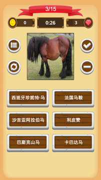馬品種測驗游戲截圖1