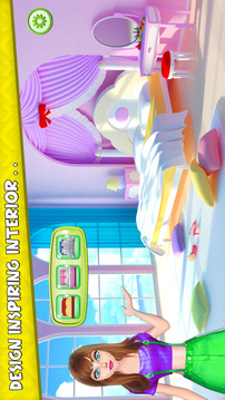 House Designing Game Girl Game游戲截圖4