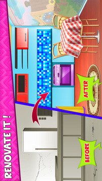 House Designing Game Girl Game游戲截圖5