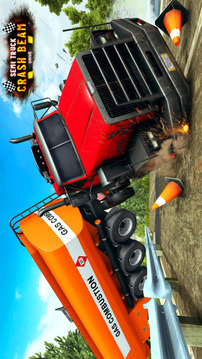 Semi Truck Crash Beam Drive游戲截圖3