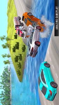 Cars vs Deep WaterBeam Driver游戲截圖3