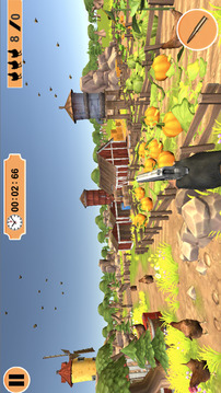 Angry Farm Chicks Shooting游戲截圖2