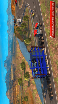 Oversized Load Cargo Truck Sim游戲截圖4