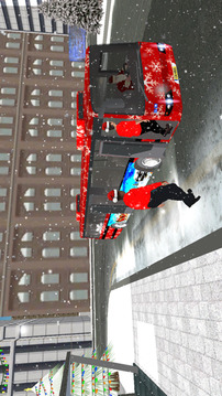 圣誕晚會巴士模擬3 d 旅游滑雪勝地游戲截圖2