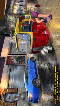 Tuk Tuk Auto Rickshaw 3D Sim游戲截圖5