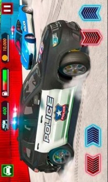 警車漂移駕駛游戲截圖2