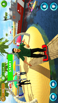 Beach Race Scooter Stunt Game游戲截圖5