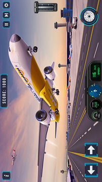 Airplane Flight Flying Game 3D游戏截图2