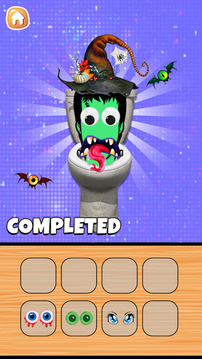 Monster Toilet Makeover Rush游戲截圖3