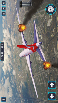 Airplane Flight Flying Game 3D游戏截图1
