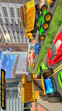 Elevated Dump Truck Loader Sim游戏截图2