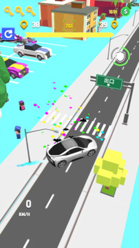瘋狂駕駛 3D 移動(dòng)車游戲截圖4