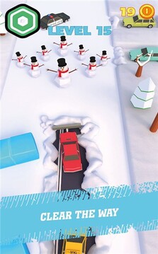 雪地道路清潔游戲截圖3