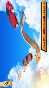 汽車特技巨型坡道游戲截圖4