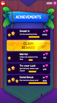 Crazy Juice Fruit Cutting Game游戲截圖1