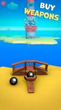 投石車3D游戲截圖3
