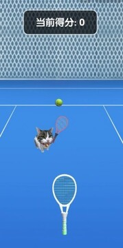 猫咪网球游戏截图2