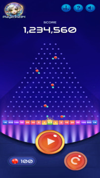 Ball Ball Plinko游戲截圖3