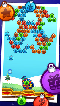 Bubble Shooter Holiday游戲截圖4