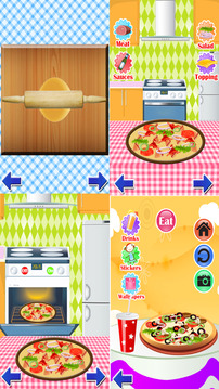 疯狂厨师披萨制造商游戏截图1