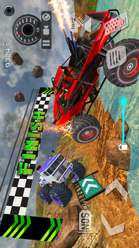 Mega Monster Truck Offroad 4x4游戲截圖2