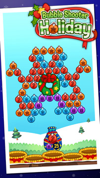 Bubble Shooter Holiday游戲截圖2