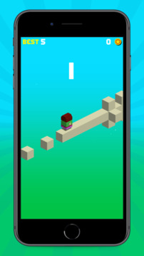 Crossy Cube Bridge Poly 3D游戲截圖5