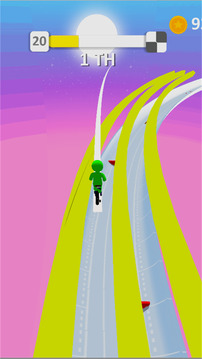 火柴人獨輪車極限競速賽游戲截圖2