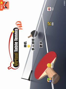 虛擬乒乓球隨機(jī)球拍游戲截圖1