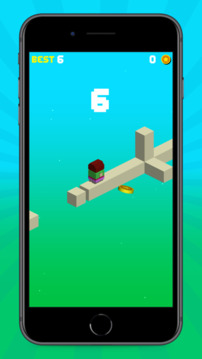 Crossy Cube Bridge Poly 3D游戲截圖4
