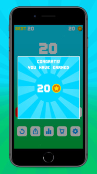 Crossy Cube Bridge Poly 3D游戲截圖1