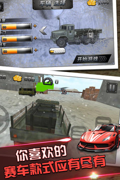 模擬：真實(shí)開車駕駛游戲截圖2