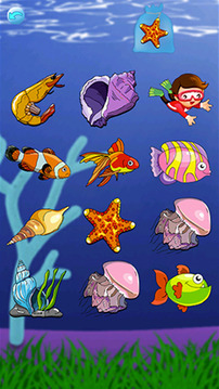 兒童釣魚游戲截圖3
