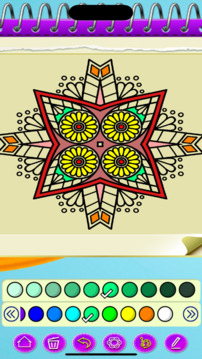 Paint Mandala Color游戲截圖5