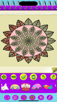 Paint Mandala Color游戲截圖2