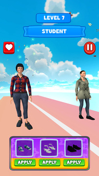 Fashion Girls Dressup Battle游戲截圖1