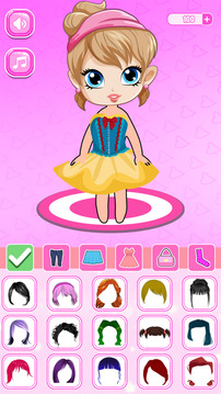 Fashion Famous Doll Dress Up游戲截圖4