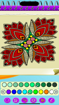 Paint Mandala Color游戲截圖4
