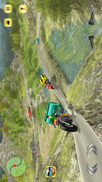 Oil Tanker Bike Transporter游戲截圖4