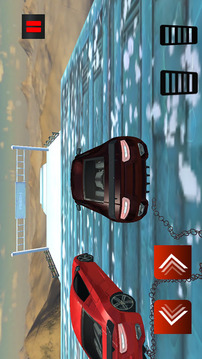 Chained Car Race In Snow游戲截圖1